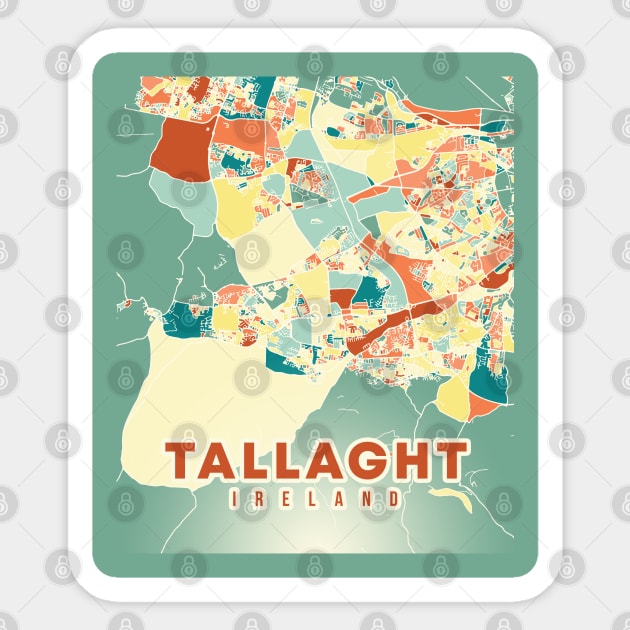 TALLAGHT IRELAND: UNRAVEL HISTORY’S EMERALD TRAILS Sticker by Eire